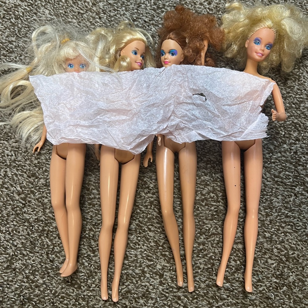 Barbie Doll Lot Used Mattel Vintage Dolls Accessories Clothing Fashion READ